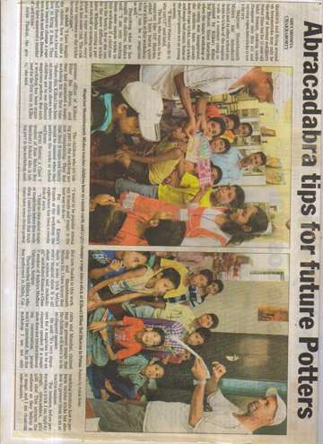 The Telegraph 20 june 2012 Magicaian shambhunath mishra in kilkari bihar bal bhawan
