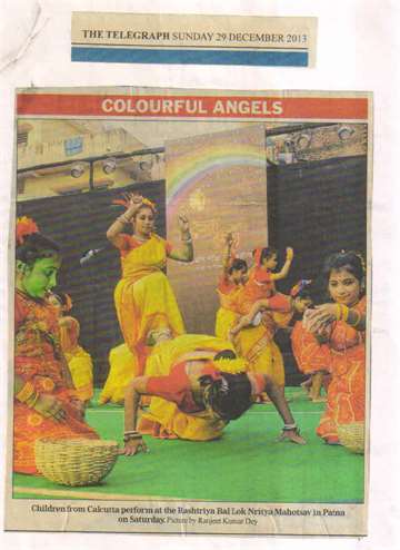 The telegraph 29 dec 2013 nationa folk dance festival thumuk thumuk