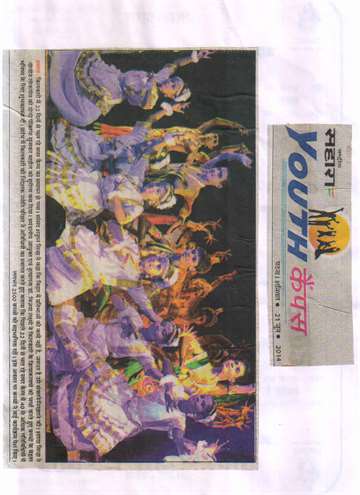 Rashtriya sahara youth camps 21 june 2014 children performing at the concuding function of 22day kilkari summer camp